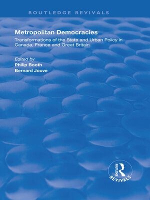 cover image of Metropolitan Democracies